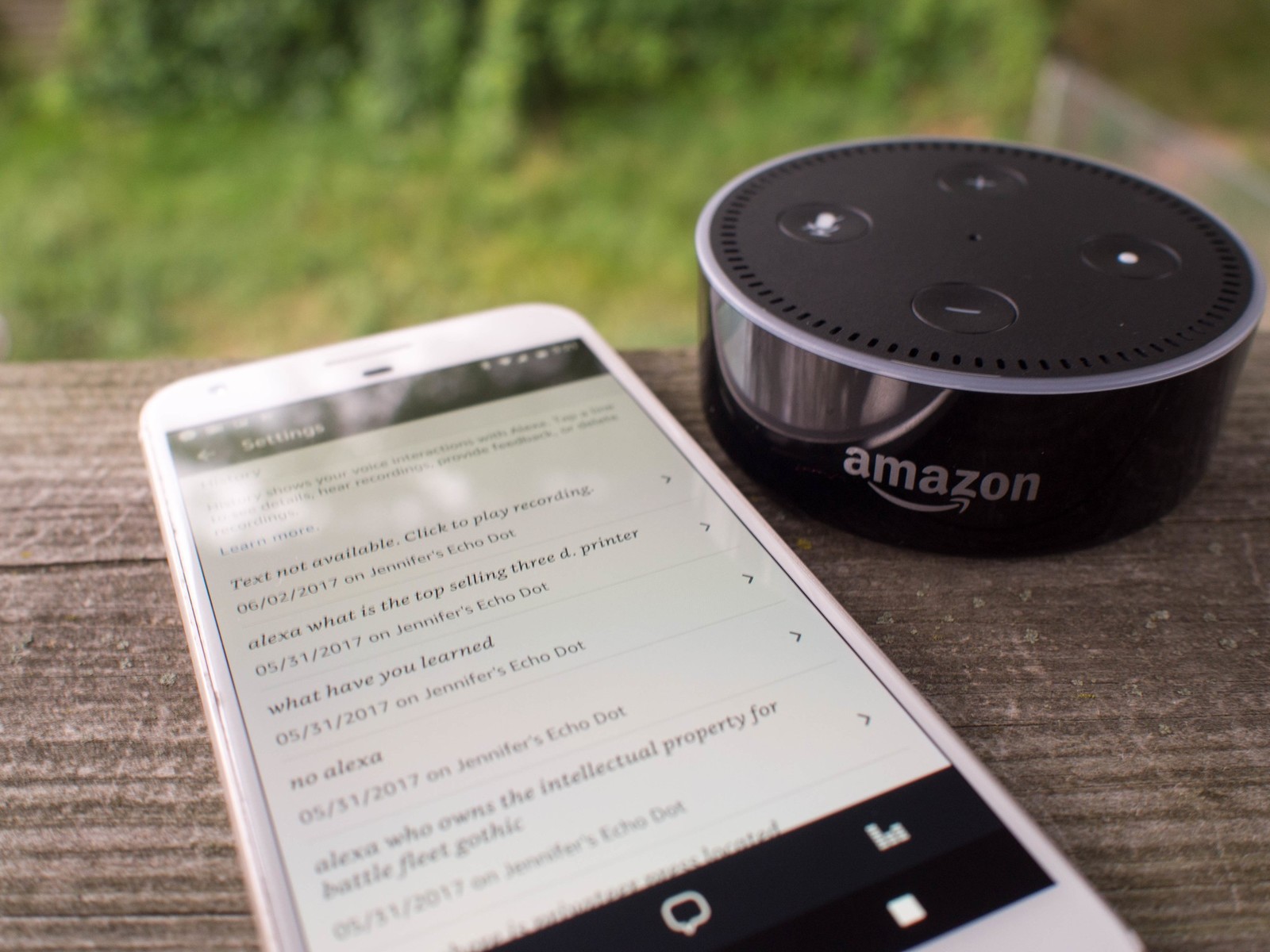 Preserving Alexa History: Ugly-but-Easy | Ball in your Court